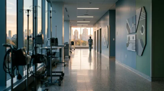 Facture d'hopital canadienne affichant des milliers de dollars de frais medicaux pour un touriste etranger